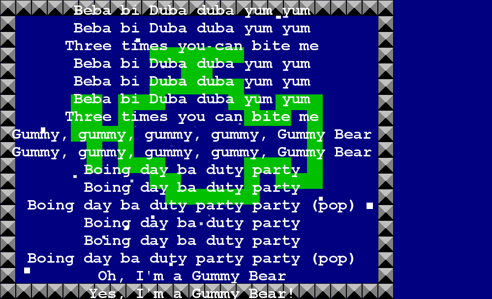 Gummy Bear - Lyrics 